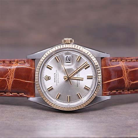 leather band rolex datejust|rolex datejust waterproof.